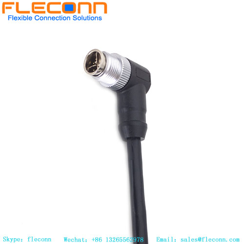 UL Certification M12 8 Pin X-coded Male Connector Cable UL Certification M12 8 Pin X-coded Male Connector Cable