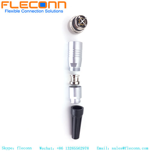 M12 Circular Metal Sensor Connector