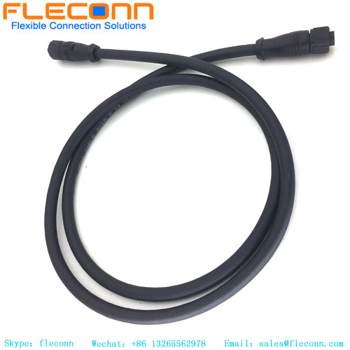 M12 5 Pole Plastic Nut Connector Cable
