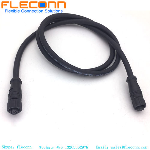 M12 8 Pos Female Cable