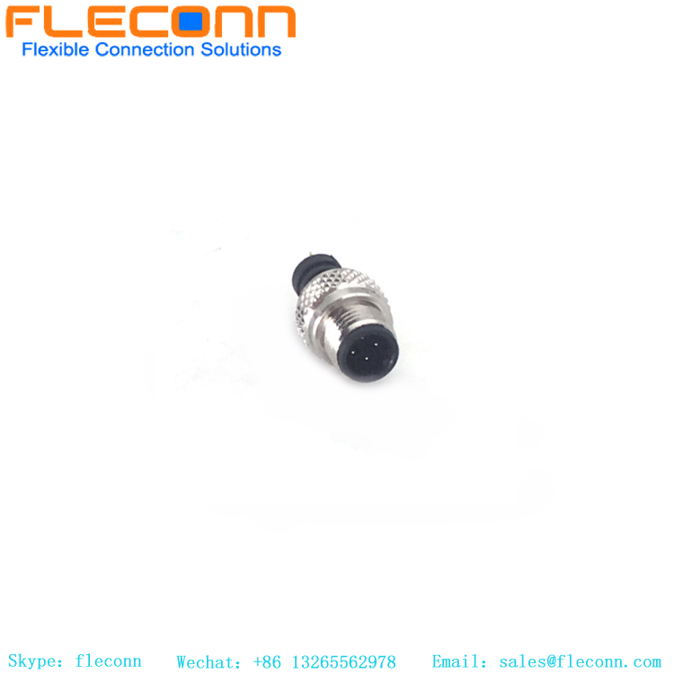 M5 4Pin Male Cable Connector