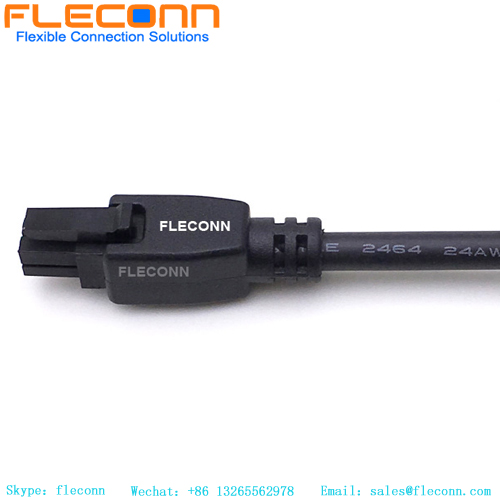 Molex Microfit 3.0 Cable 2451320405 4 Pin Overmolded Connector Cable Harness