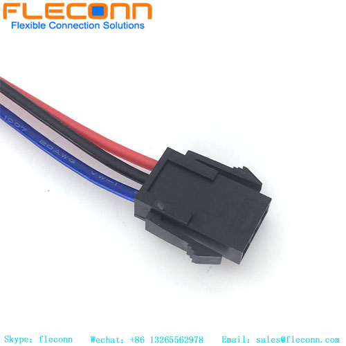 Molex 3.0 Pitch Connector Male 3Pin Wire To Board Cable Assembly