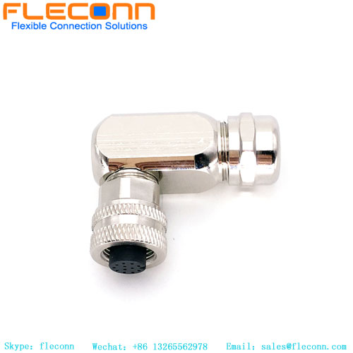 M12 Metal Assembled Connector
