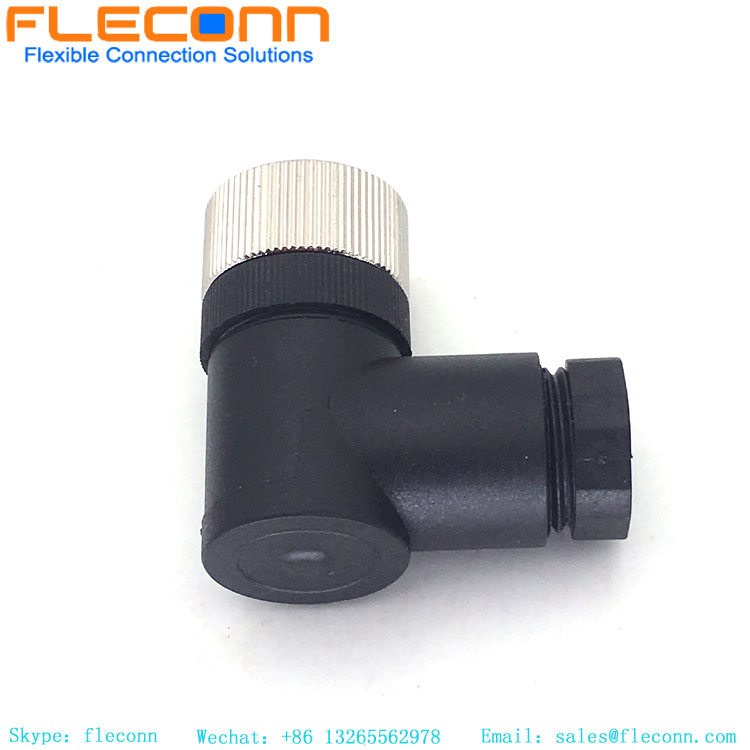90 Degree M12 Connector