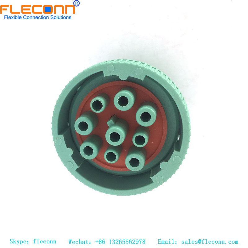 HD16-9-1939S-P080 TE Connectivity AMP Deutsch 9 Pin Round Male Female Connector HD16-9-1939S-P080 TE Connectivity AMP Deutsch 9 Pin Round Male Female Connector
