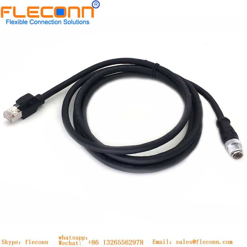 M12 To M12 Ethernet Cable