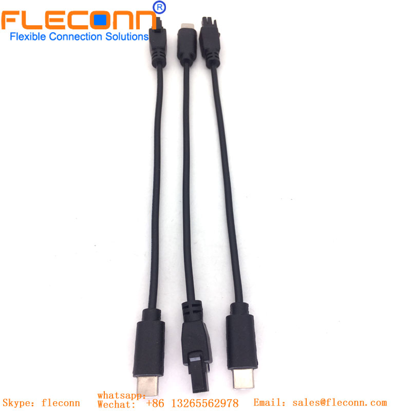 Molex Connector To USB Type-C Cable