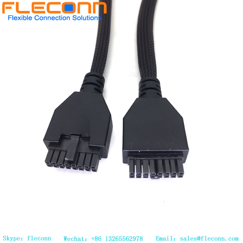 Molex Connector Housing, Rcpt, 16Pos - 43025-1600 molded cable
