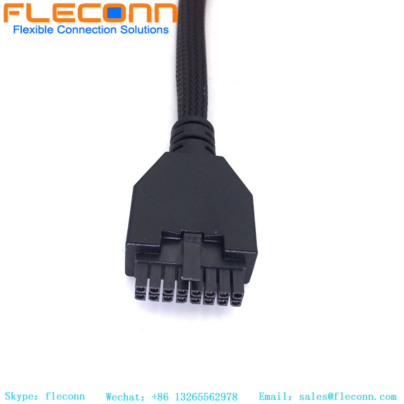 Molex Connector Housing, Rcpt, 16Pos - 43025-1600 molded cable