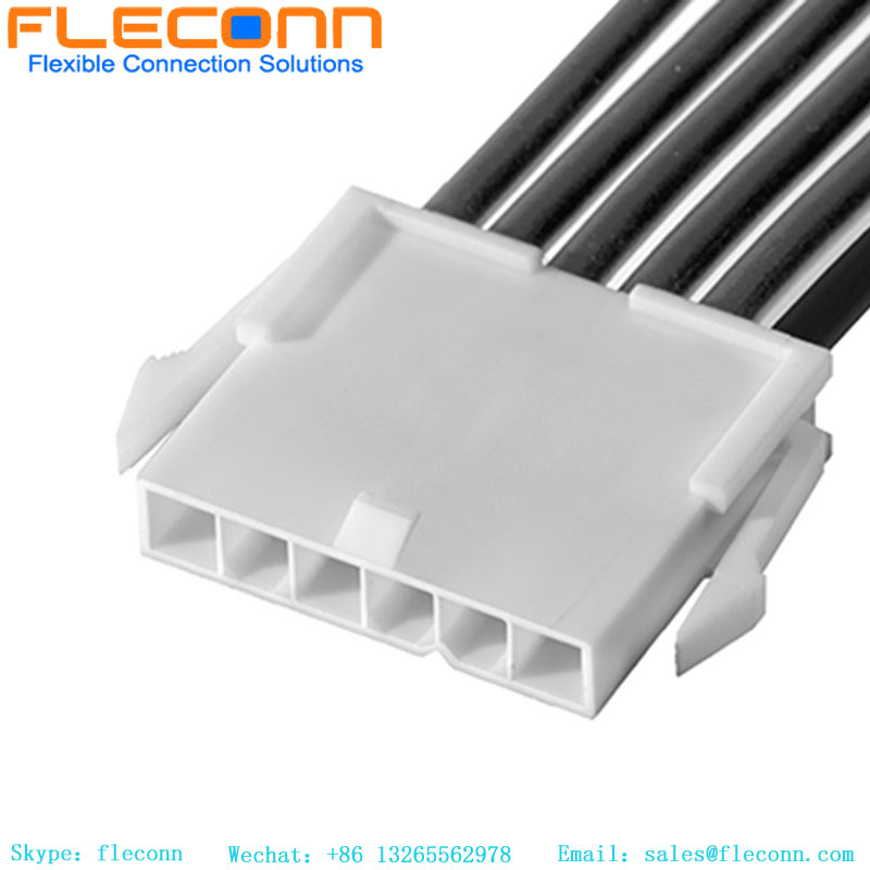 Custom Molex Mini Fit 4.2mm Pitch 5557 Male Female Wiring Harness