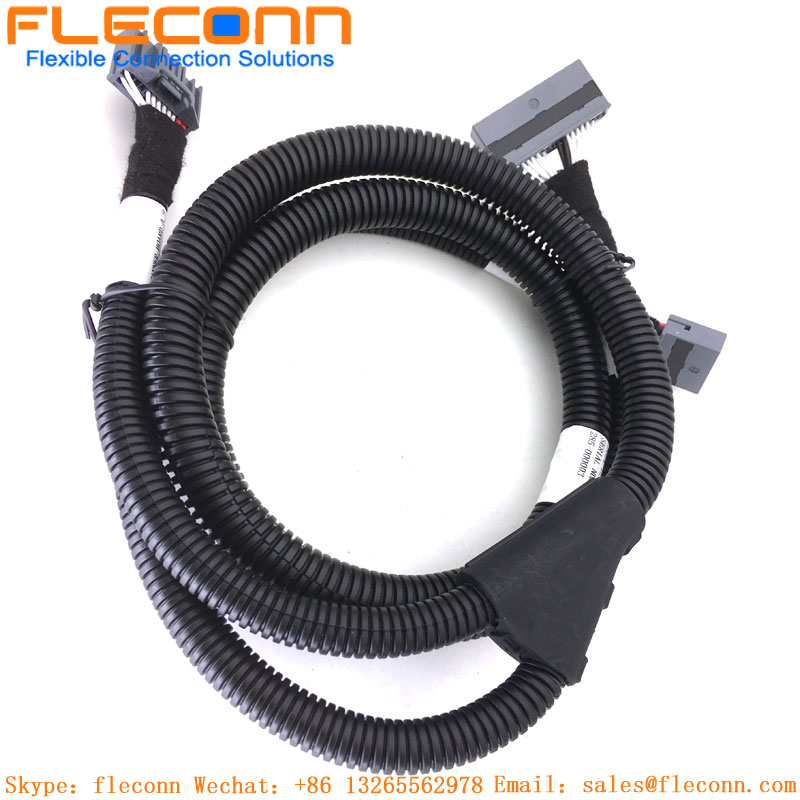 JAE MX34 Double Row 40 Core Automobile Socket Cable
