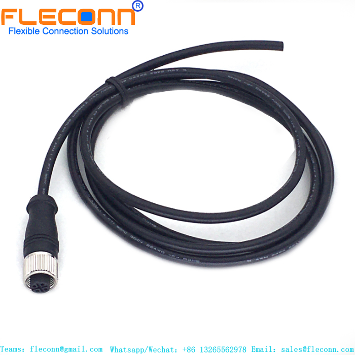 M12 4 Pin A-coded Cable